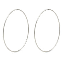 Load image into Gallery viewer, Sanne 60mm Earrings - Silver

