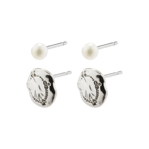 Jola Earrings - Silver