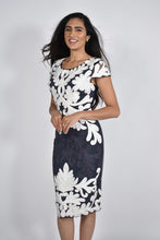 Load image into Gallery viewer, Navy Applique Dress
