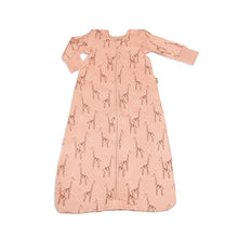 Load image into Gallery viewer, Bamboo Sleepsack w/ Detachable Sleeves - Daisy Giraffe
