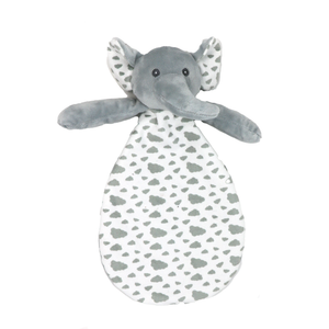 Grey Elephant Crinkle Toy