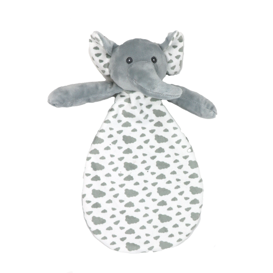 Grey Elephant Crinkle Toy