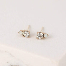Load image into Gallery viewer, Dolce Studs - White Opal

