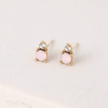 Load image into Gallery viewer, Dolce Studs - Pink Opal
