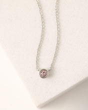 Load image into Gallery viewer, February Kaleidoscope Birthstone Necklace
