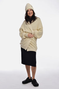 Opal Oversized Cardigan - Soft Daylight