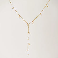 Load image into Gallery viewer, Dot Pearl Lariat Necklace
