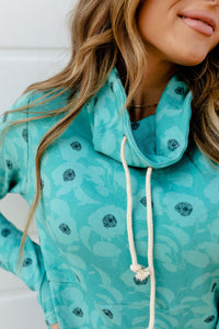 Floral Feelings Cowlneck Sweatshirt