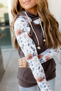 Wild Flowers Doublehood Sweatshirt